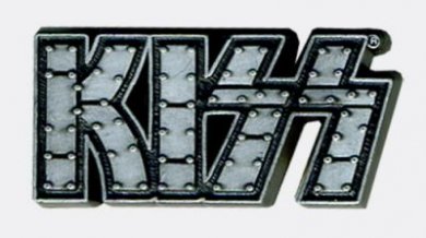 Pin Kiss Metal Logo 