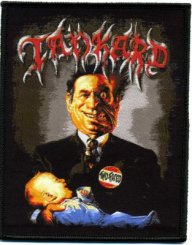 kleiner Aufnäher Tankard Two Faced 