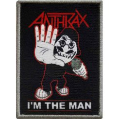 kleiner Aufnäher Anthrax I'm the Man 