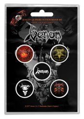 Button Set Venom Classic Logos 