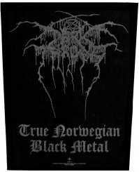 Rückenaufnäher Dark Throne Black Logo 