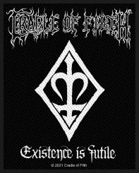kleiner Aufnäher Cradle of Filth Existence is Futile 