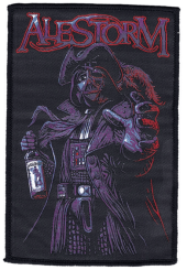 kleiner Aufnäher Alestorm Lack of Rum 