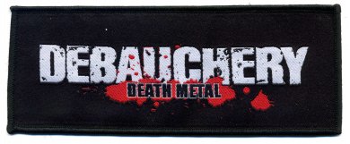 kleiner Aufnäher Debauchery Logo 