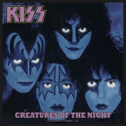 kleiner Aufnäher Kiss Creatures of the Night 