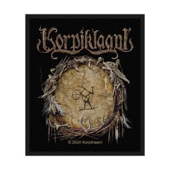 kleiner Aufnäher Korpiklaani Drum 