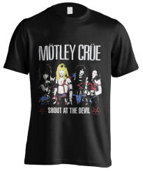 T-Shirt Mötley Crüe Shout at the Devil 