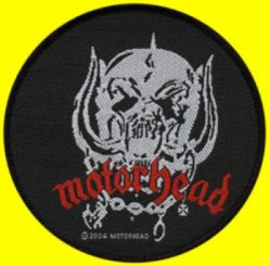 kleiner Aufnäher Motörhead Red Logo 