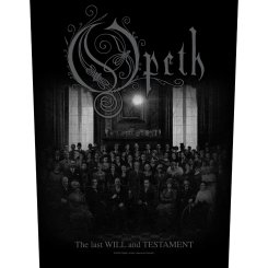 Rückenaufnäher Opeth The Last Will and Testament 