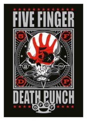 Flagge Five Finger Death Punch Skull 