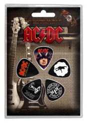 Plektrum Set AC/DC Classic Logos 