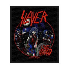 kleiner Aufnäher Slayer Live Undead 
