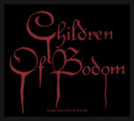 kleiner Aufnäher Children of Bodom Blood Logo 