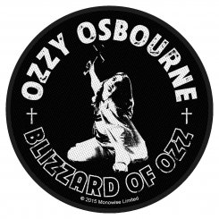kleiner Aufnäher Ozzy Osbourne Blizzard of Ozz 