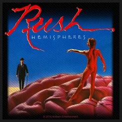 kleiner Aufnäher Rush Hemispheres 