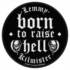 kleiner Aufnäher Motörhead Lemmy Born to Raise Hell 