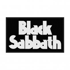 kleiner Aufnäher Black Sabbath Logo 