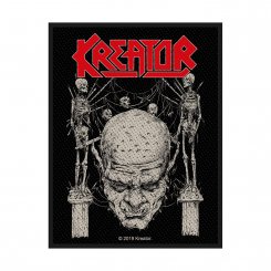 kleiner Aufnäher Kreator Skull & Skeletons 