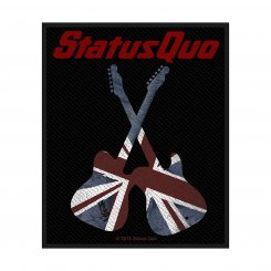 kleiner Aufnäher Status Quo Guitars 