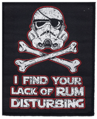 kleiner Aufnäher Alestorm Disturbing 