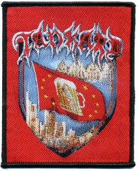 kleiner Aufnäher Tankard Skyline Frankfurt 