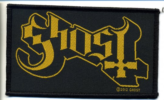 kleiner Aufnäher Ghost Logo 