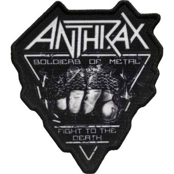 kleiner Aufnäher Anthrax Soldiers of Metal 