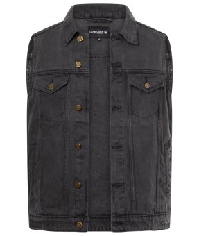 Jeans Weste vintage black 