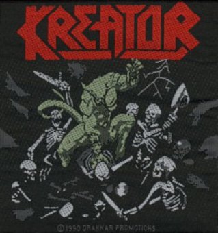 kleiner Aufnäher Kreator Pleasure to Kill 