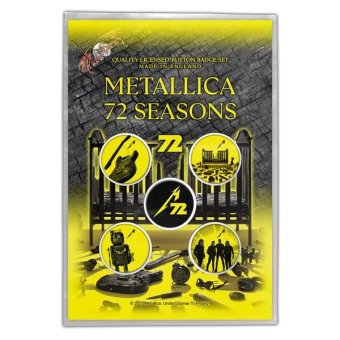 Button Set Metallica 72 Seasons 