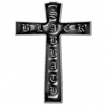 Pin Black Sabbath Cross 