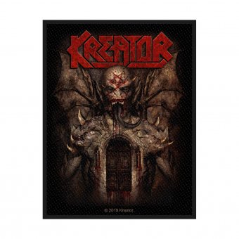 kleiner Aufnäher Kreator Batskull 