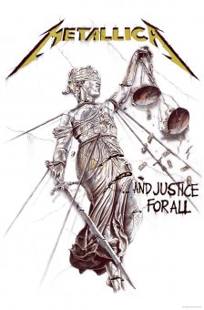 Flagge Metallica and Justice for All 