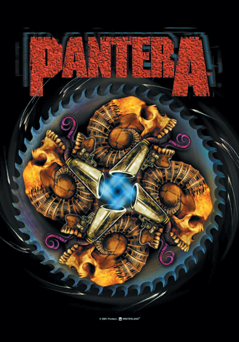 Flagge Pantera Razorblade | Metalboerse.de